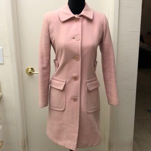Ballet pink Pea coat size 0P